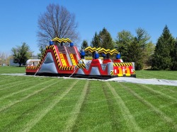 High Voltage Obstacle Course w/ Slide (2 Piece)