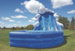 Super Dual Splash Water Slide